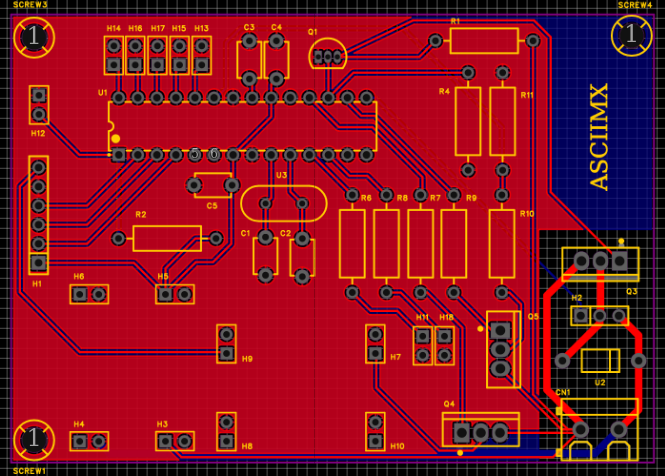 PCB footprint